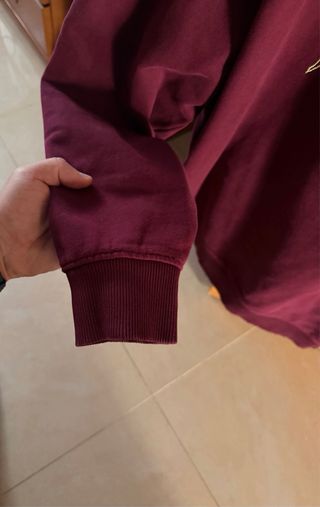 Sudadera Tommy Jeans Granate Talla L