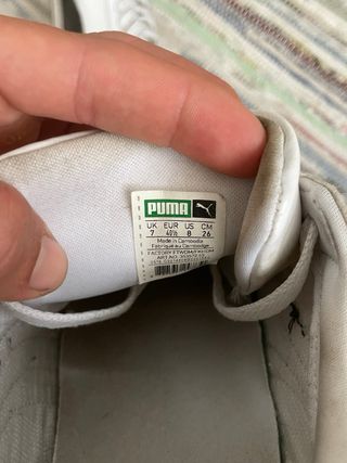 Zapatillas Puma Roma Blancas