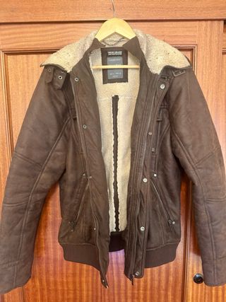 Chaqueta Pull&Bear Talla L Marrón