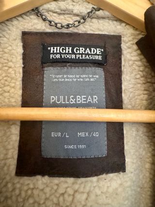 Chaqueta Pull&Bear Talla L Marrón
