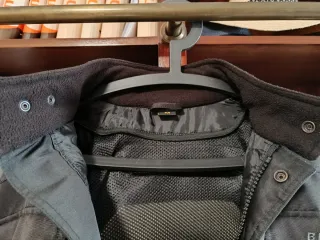 Chaqueta de moto negra BEST