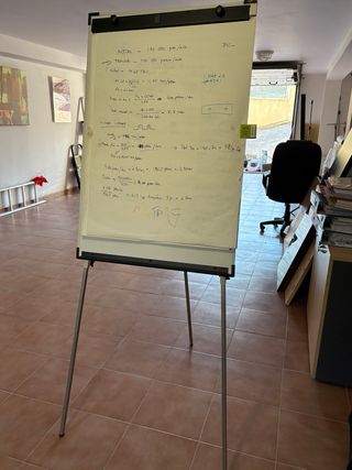 Pizarra Plegable para Presentaciones