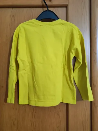 Maglietta gialla bimbo manica lunga