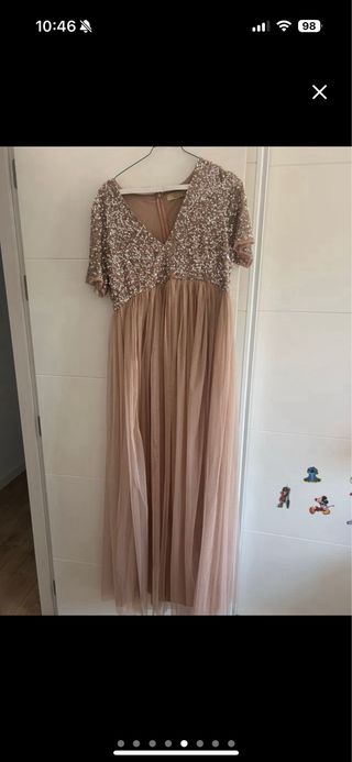 Vestido premamá Maya Deluxe lentejuelas
