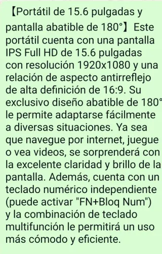 Ordenador portátil Plata y Negro