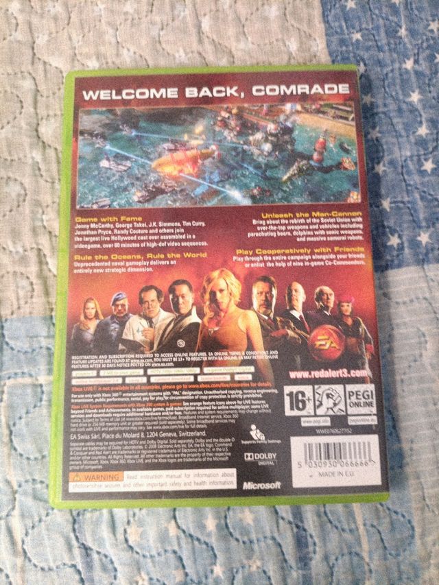 Juego  Red Alert 3 Xbox 360