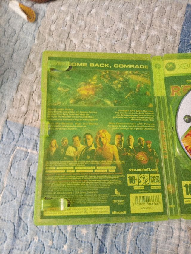 Juego  Red Alert 3 Xbox 360