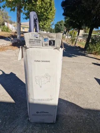 Cuna de viaje plegable