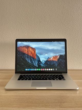 MacBook Pro 15” 2015 Plata