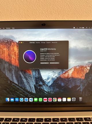 MacBook Pro 15” 2015 Plata
