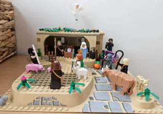 Lego Belén Navidad