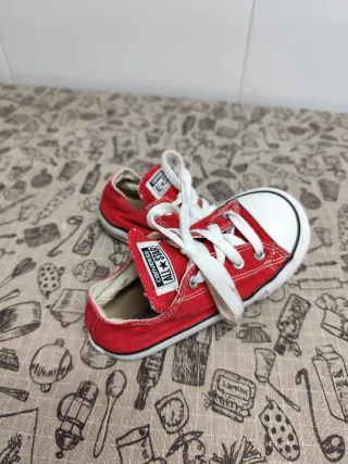 Converse All Star Rojas Talla 25