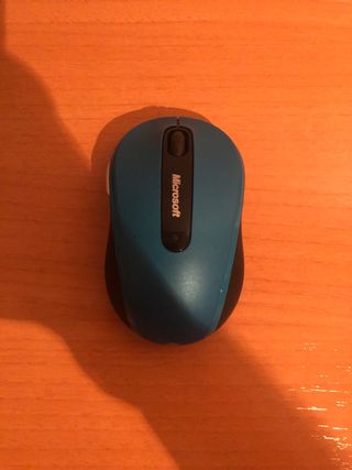 Ratón Inalámbrico Microsoft Azul y Negro