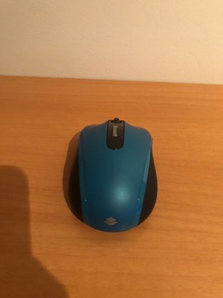 Ratón Inalámbrico Microsoft Azul y Negro
