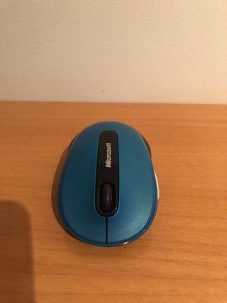 Ratón Inalámbrico Microsoft Azul y Negro