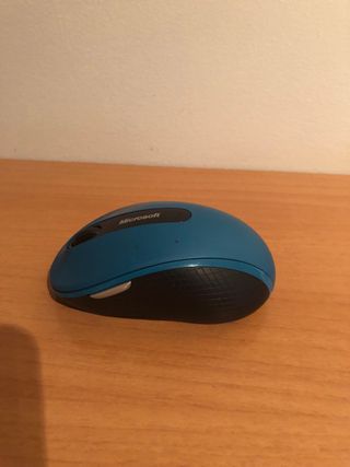 Ratón Inalámbrico Microsoft Azul y Negro