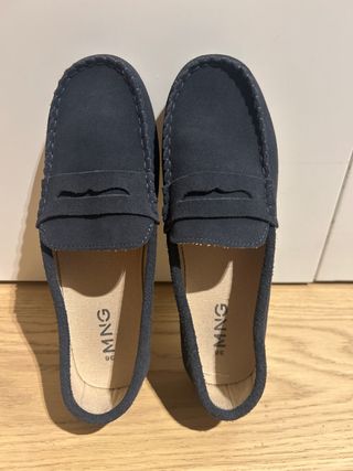 MNG Zapatos Náuticos Serraje Niños Talla 38