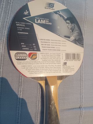 Raqueta Tenis de Mesa Sunflex Lam SIU Hang