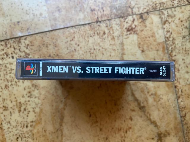 X-Men vs Street Fighter PS1 PAL Completo