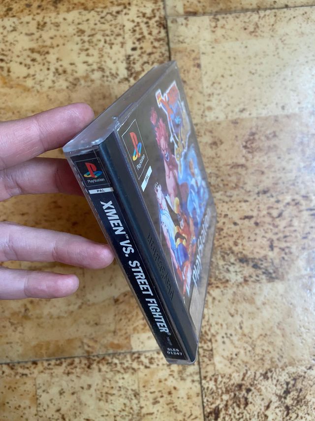 X-Men vs Street Fighter PS1 PAL Completo
