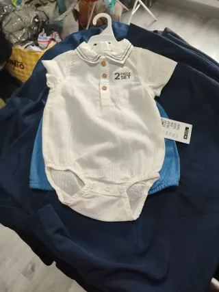 Conjunto bebé 2 piezas blanco