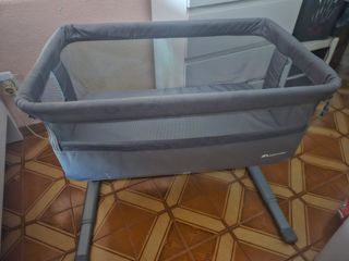 Cuna de viaje Bebeconfort gris