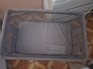 Cuna de viaje Bebeconfort gris