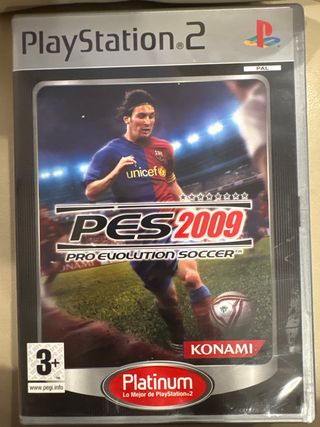 PES 2009 Pro Evolution Soccer PS2