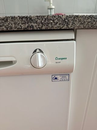 Lavavajillas Aspes blanco