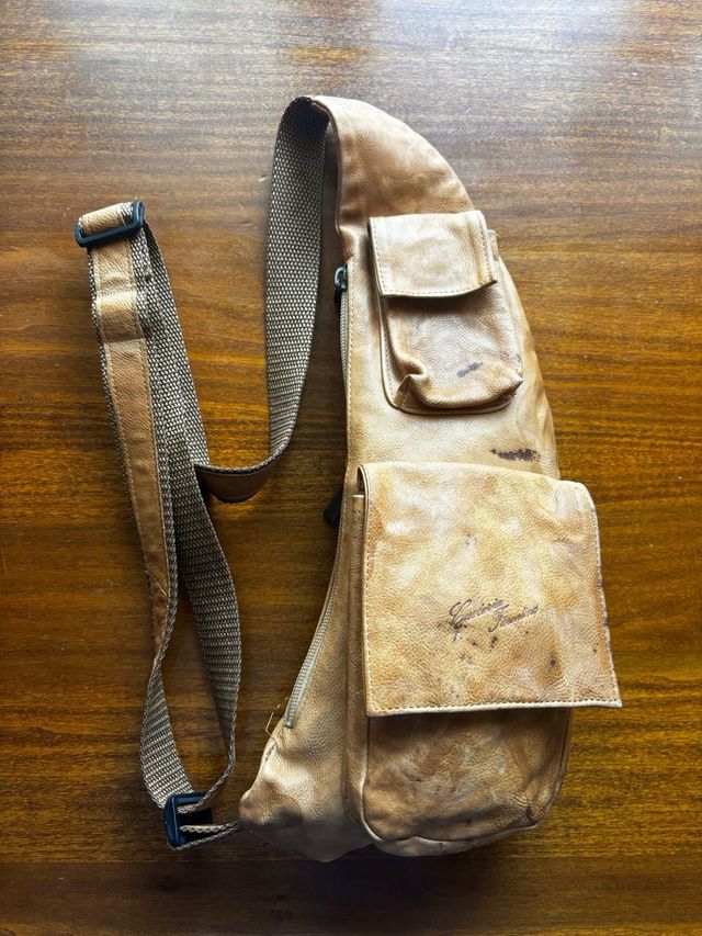 Tracolla monospalla Cuoieria Fiorentina vintage