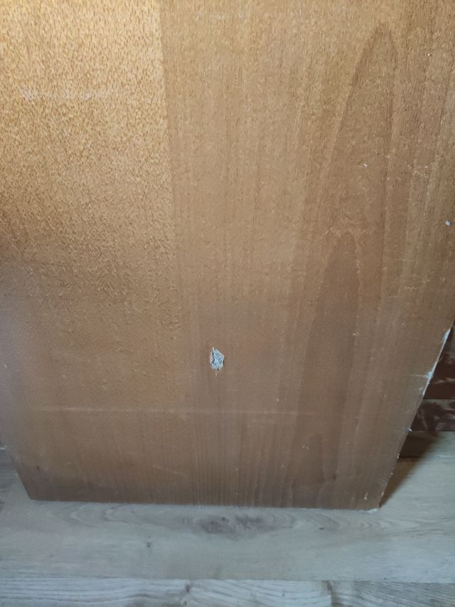 Tablón de melamina.