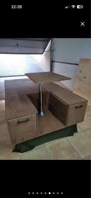 Mueble Camper con colchón 