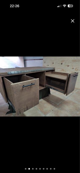 Mueble Camper con colchón 