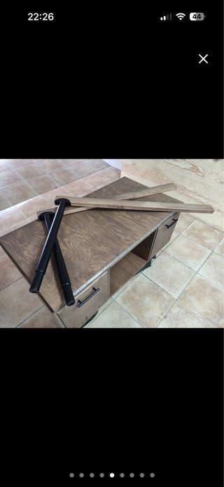 Mueble Camper con colchón 