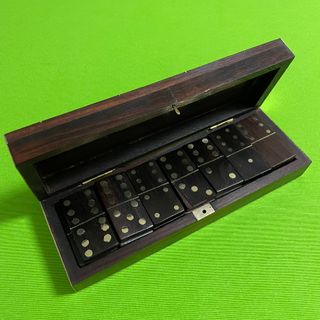 DOMINÓ DE MADERA ARTESANAL INDIA