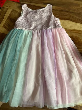 Vestido multicolor niña
