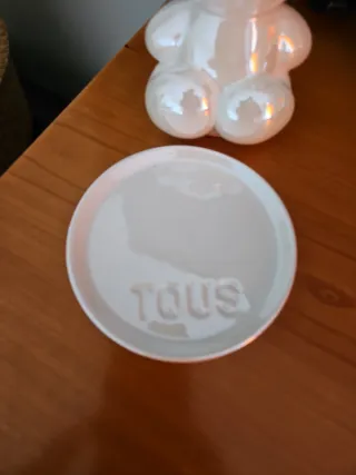Bandeja joyero Tous Oso Blanco