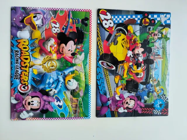 Puzzles Infantiles Disney Roadsters Racing League