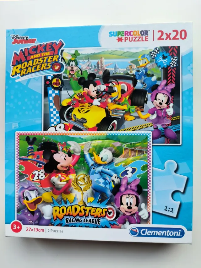 Puzzles Infantiles Disney Roadsters Racing League