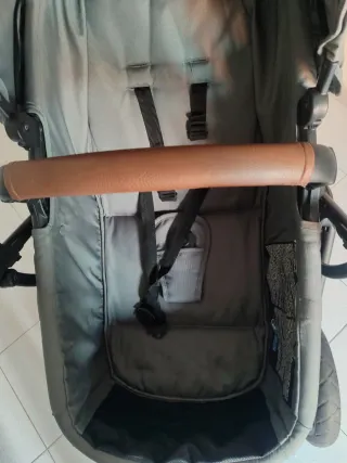 Carro bebé KinderKraft gris