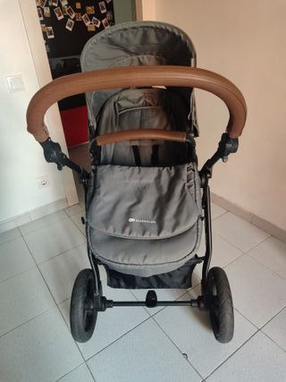 Carro bebé KinderKraft gris