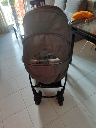 Carro bebé KinderKraft gris