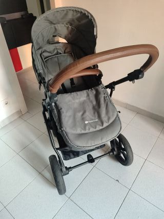 Carro bebé KinderKraft gris