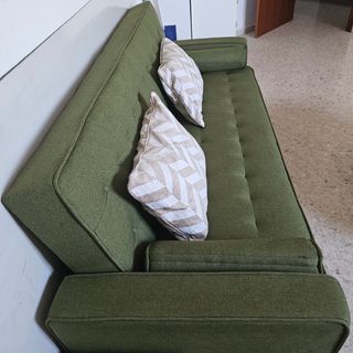 Sofá Cama Lino Verde