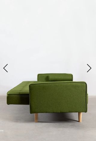 Sofá Cama Lino Verde