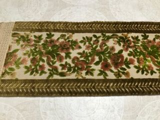 Camino de mesa vintage floral