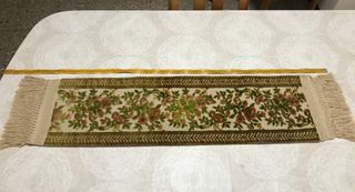 Camino de mesa vintage floral