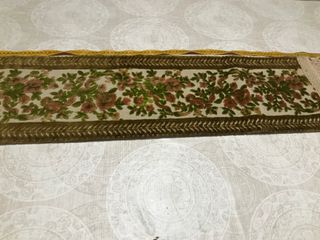 Camino de mesa vintage floral