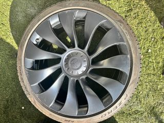 3 Llantas Überrurbine Tesla Model 3 21” Originales