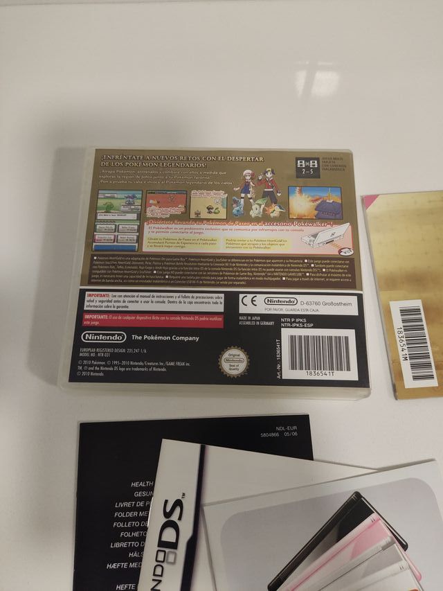 Pokémon Edición Oro Heartgold Nintendo DS
